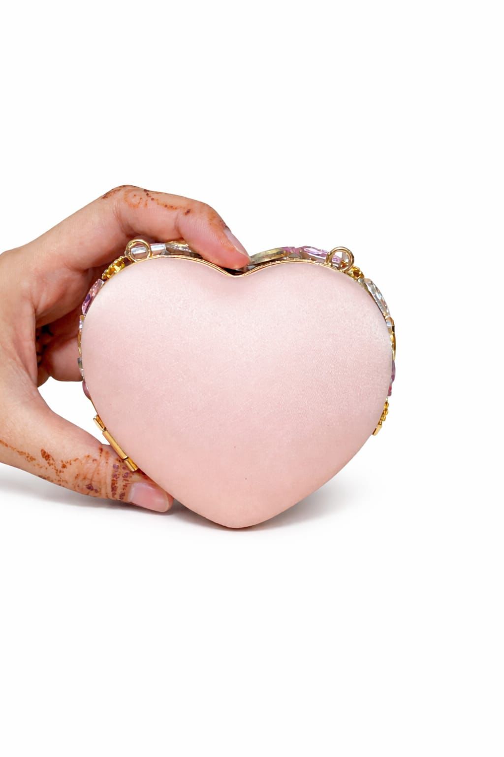Mini kundan heart