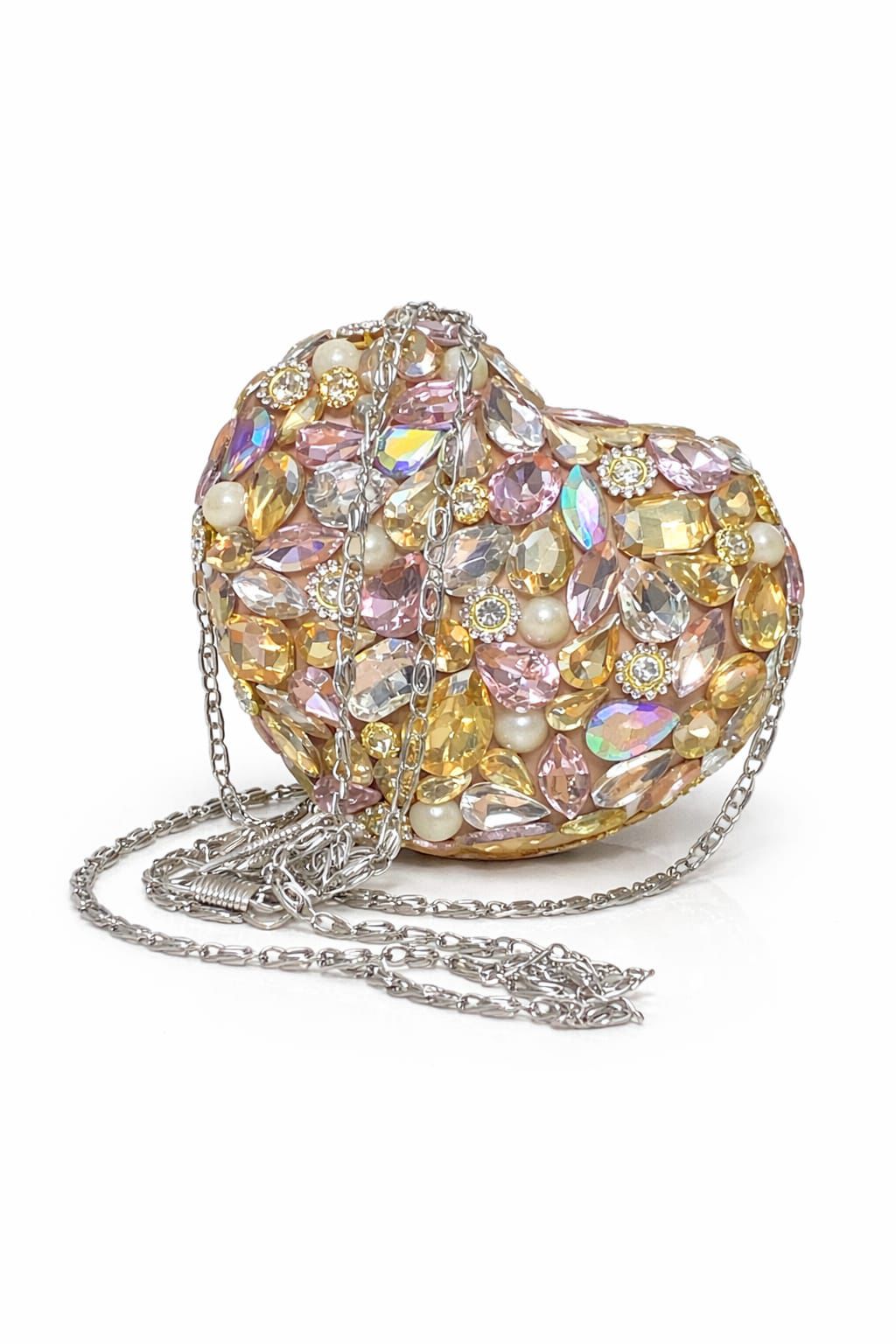 Mini kundan heart