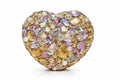 Mini kundan heart